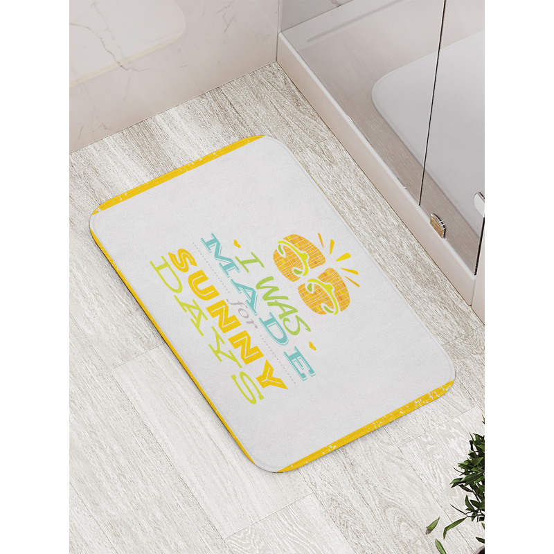 Words with Borders Bath Mat