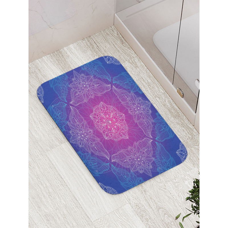 Groovy Motif Bath Mat