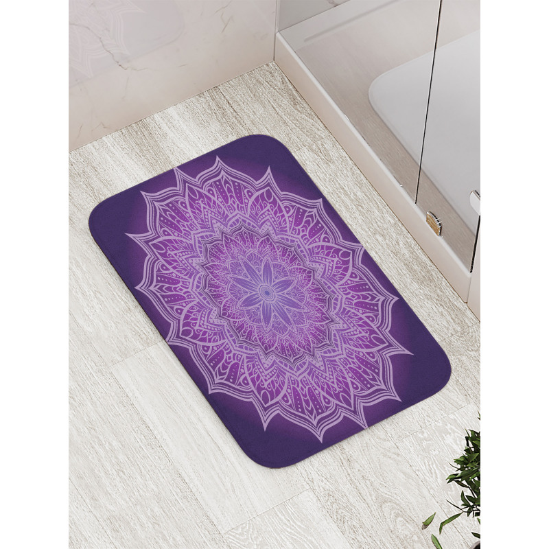 Hand-Drawn Lace Bath Mat