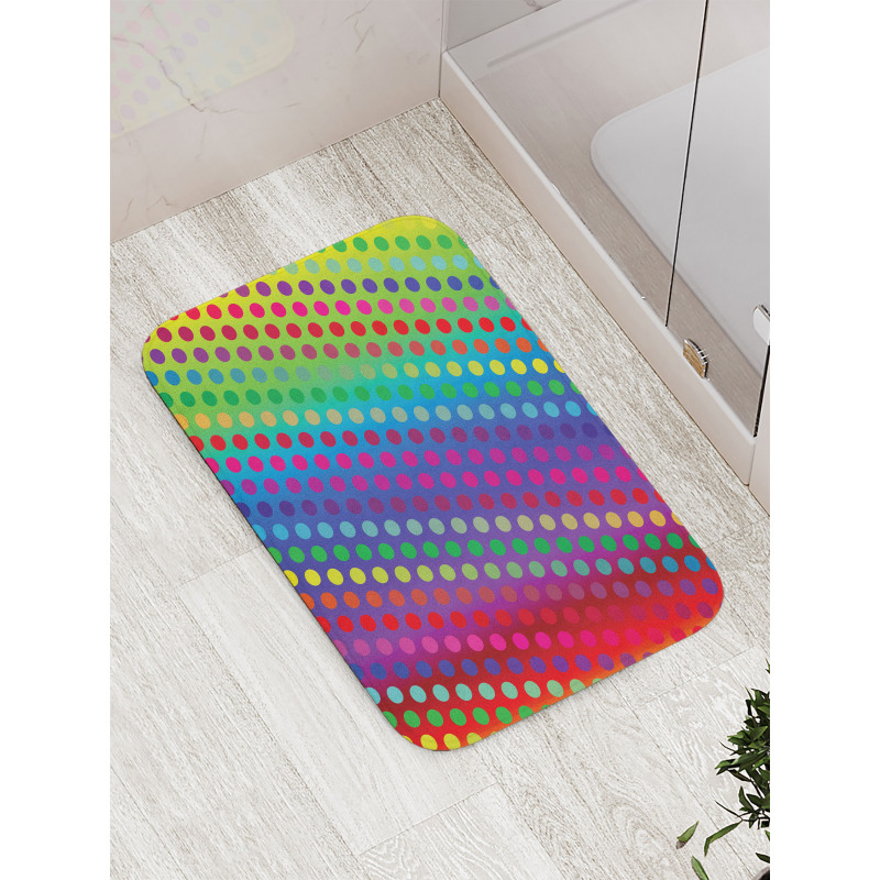 Gradient Shaded Backdrop Bath Mat