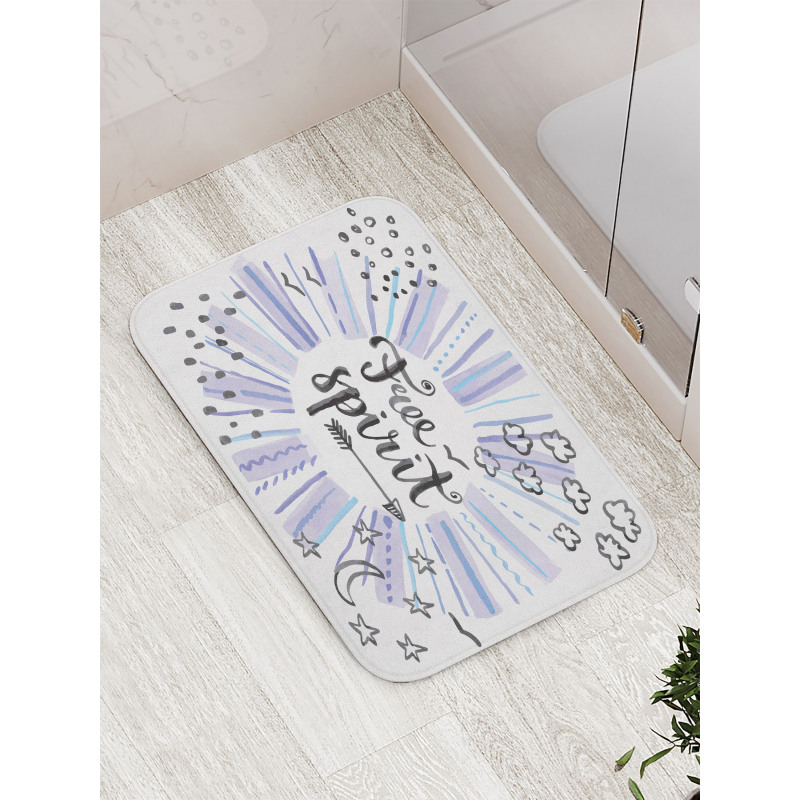 Starburst Free Spirit Bath Mat