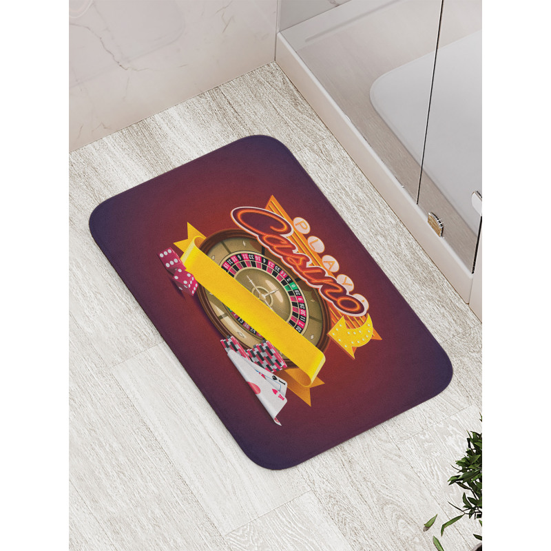 Leisure Time Activities Bath Mat