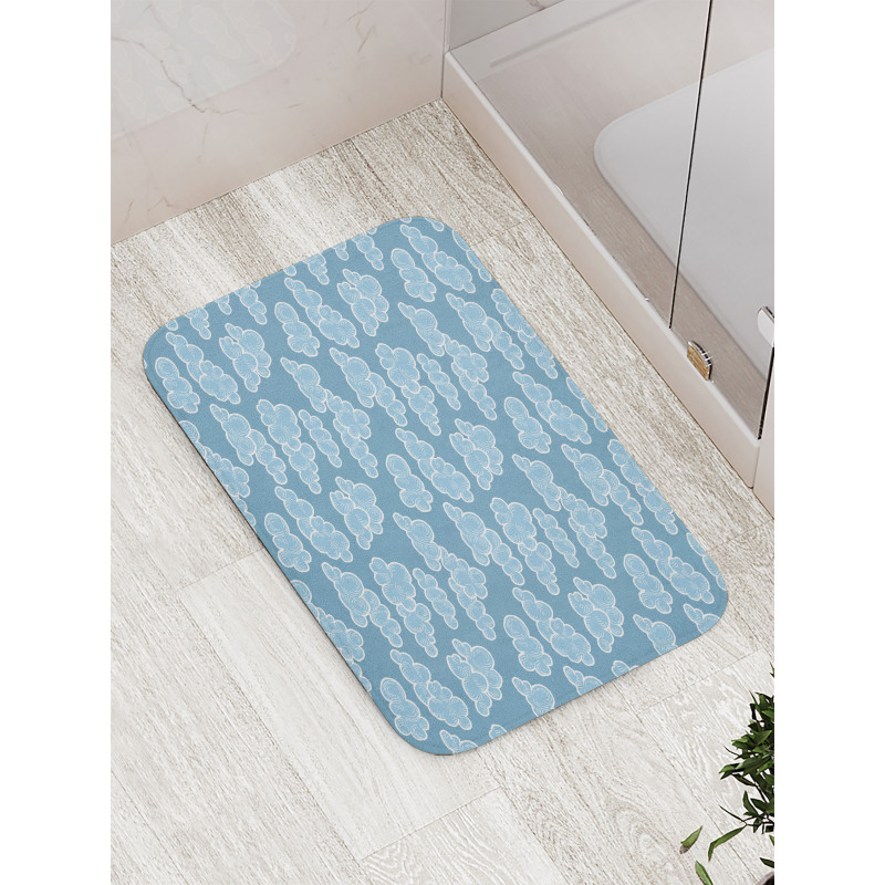 Doodle Style Weather Bath Mat