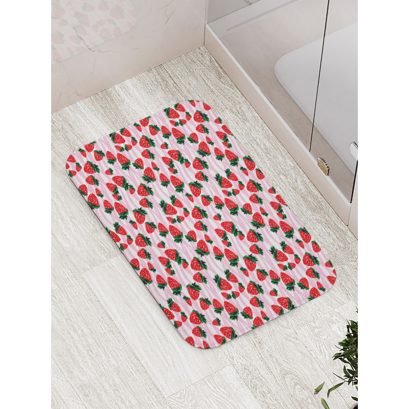 Watercolor Effect Bath Mat