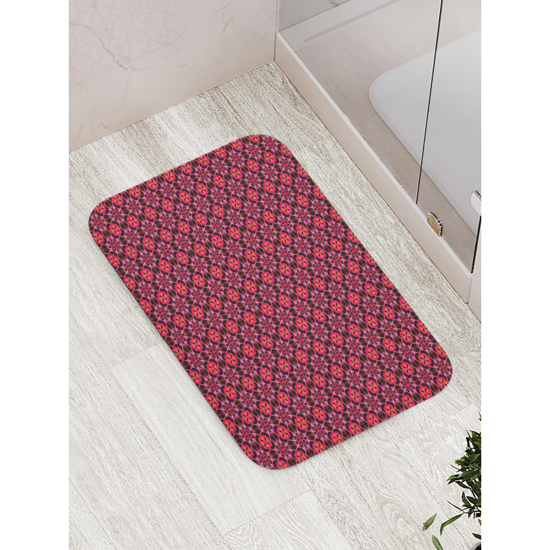 Retro Geometry Bath Mat