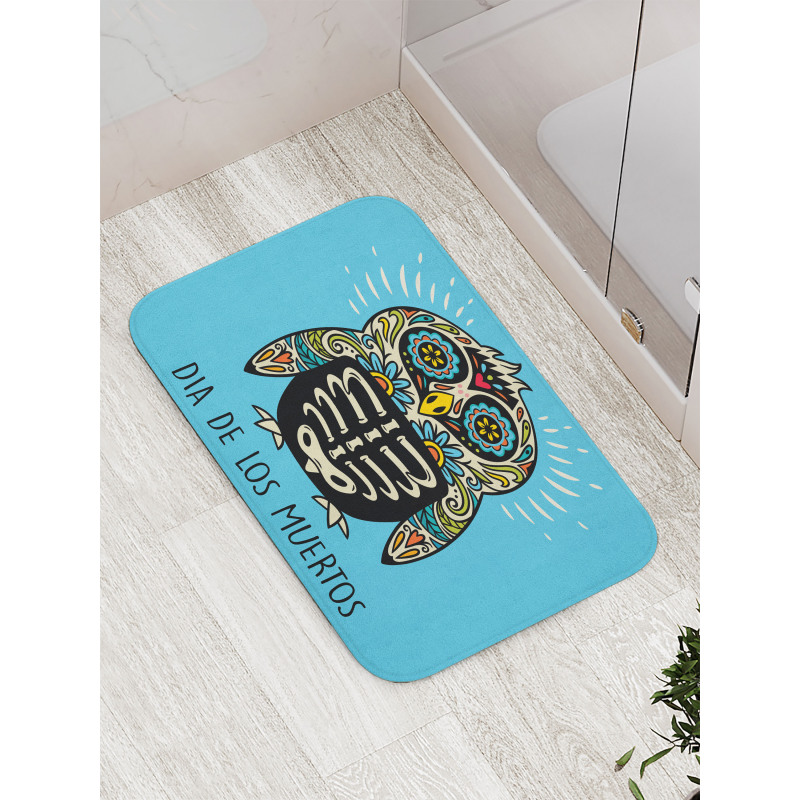 Dead Folk Penguin Bath Mat