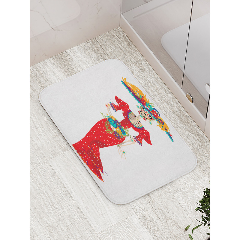 la Calavera Catrina Bath Mat