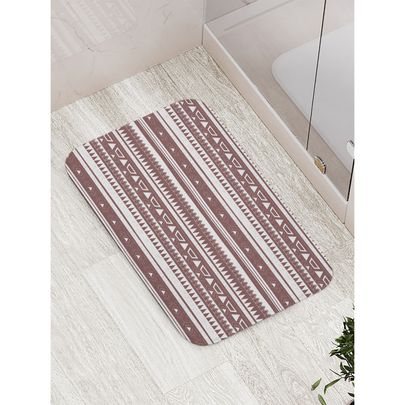 Geometrical Design Bath Mat