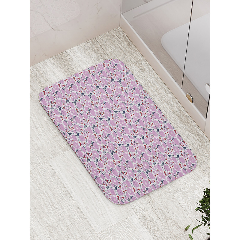 Garden Art Pattern Bath Mat