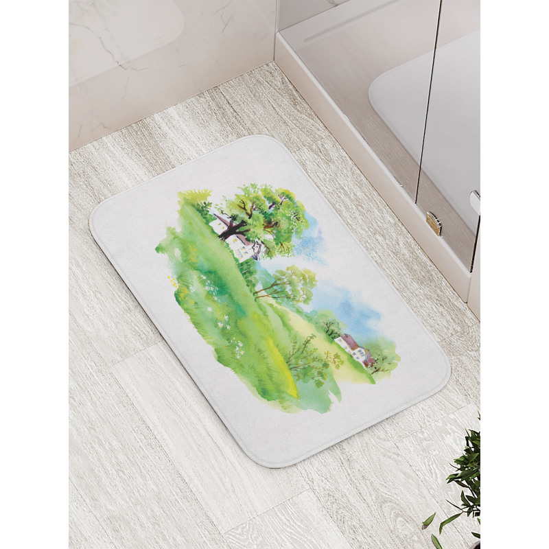 Rural Life in the Nature Bath Mat