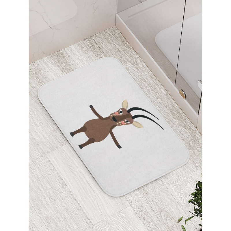 Split Hoove Saola Standing Bath Mat