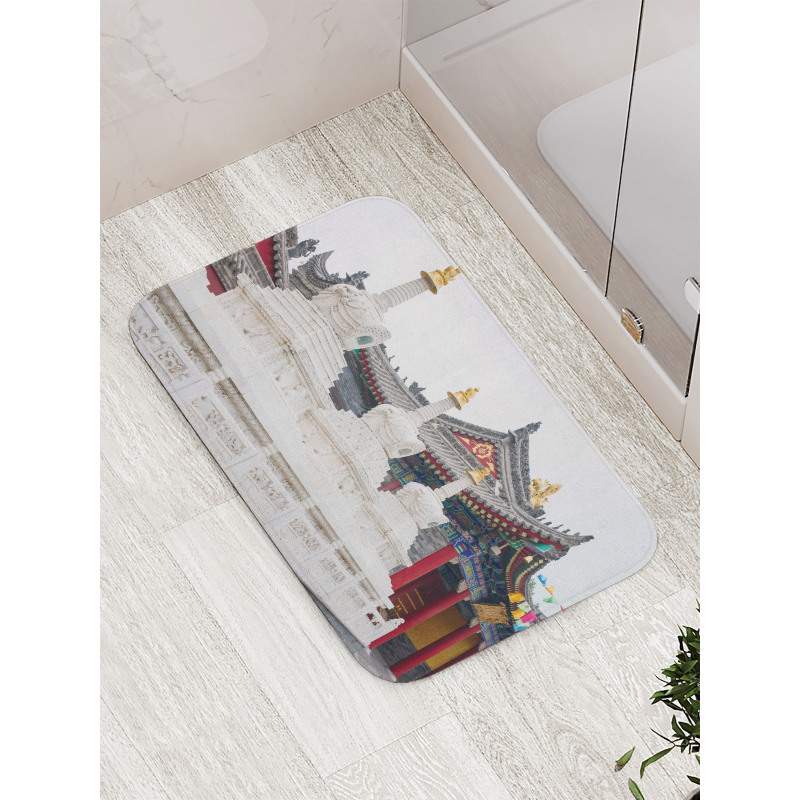 Historic Chinese Building Bath Mat