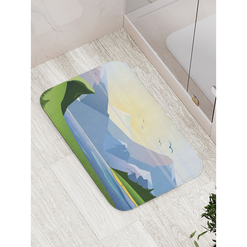 Refreshing Outdoors Bath Mat