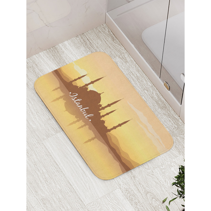 Panorama Sunset View Bath Mat