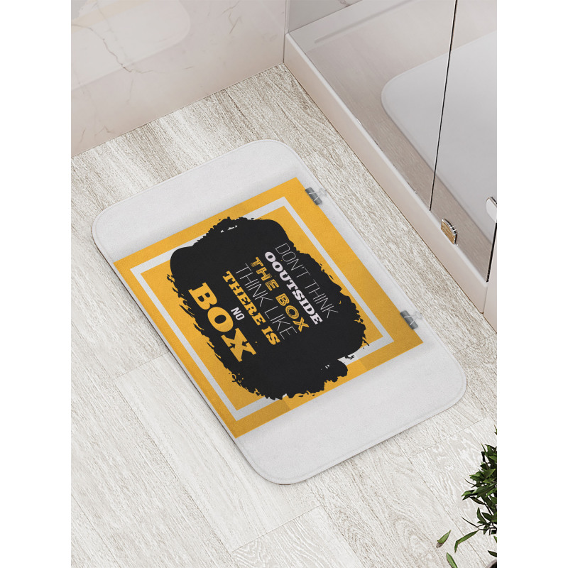 Creative Thinking Bath Mat