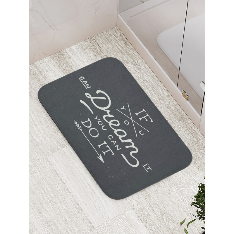 Wise Words Vintage Bath Mat