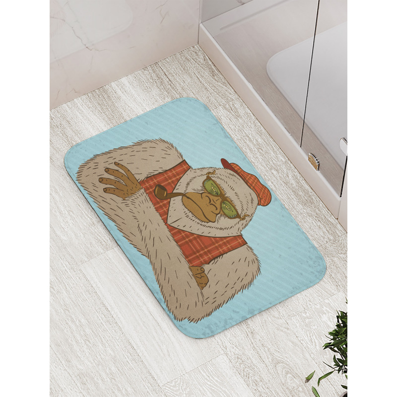 Melancholic Yeti Pipe Bath Mat