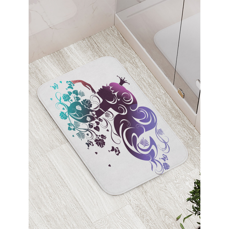 Abstract Portrait Bath Mat