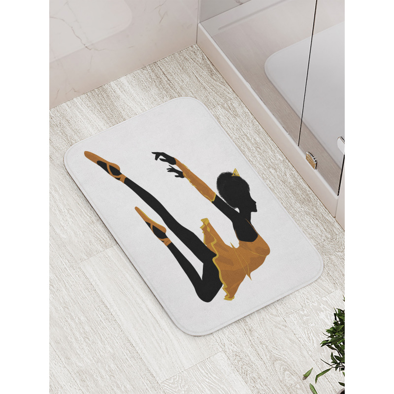 Ballerina Tutu Pointe Bath Mat