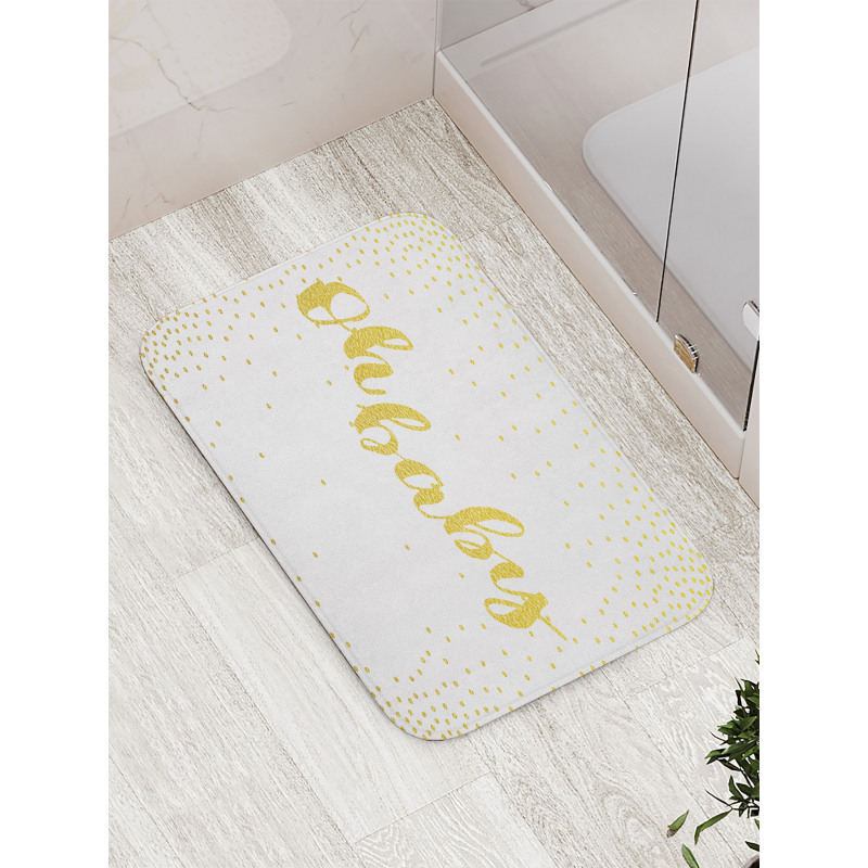 Sparsed Dot Bath Mat