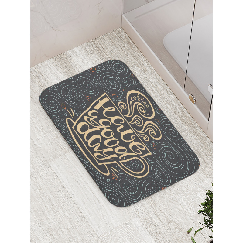 Have a Day Coffee Cup Bath Mat