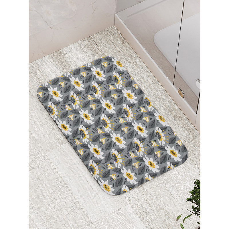 Daisy Petals Bath Mat