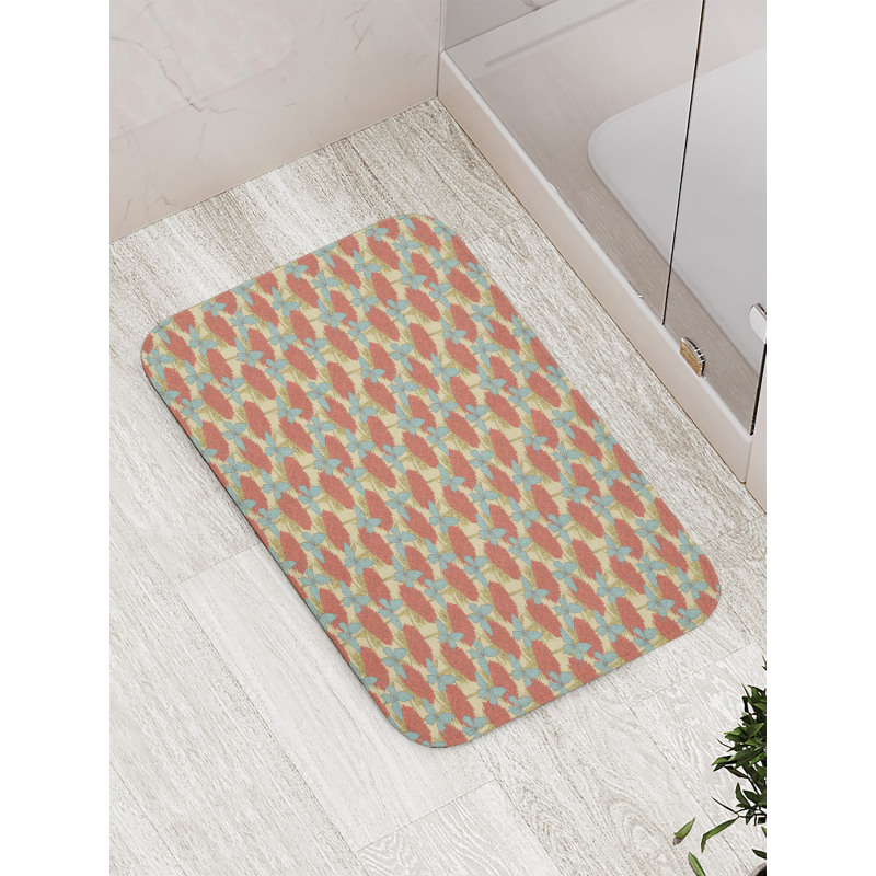 Nostalgic Garden Artwork Bath Mat