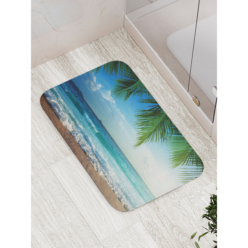 Palms Tropical Island Bath Mat