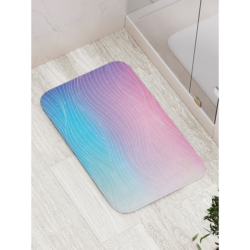 Nebula Sky Ombre Effect Bath Mat