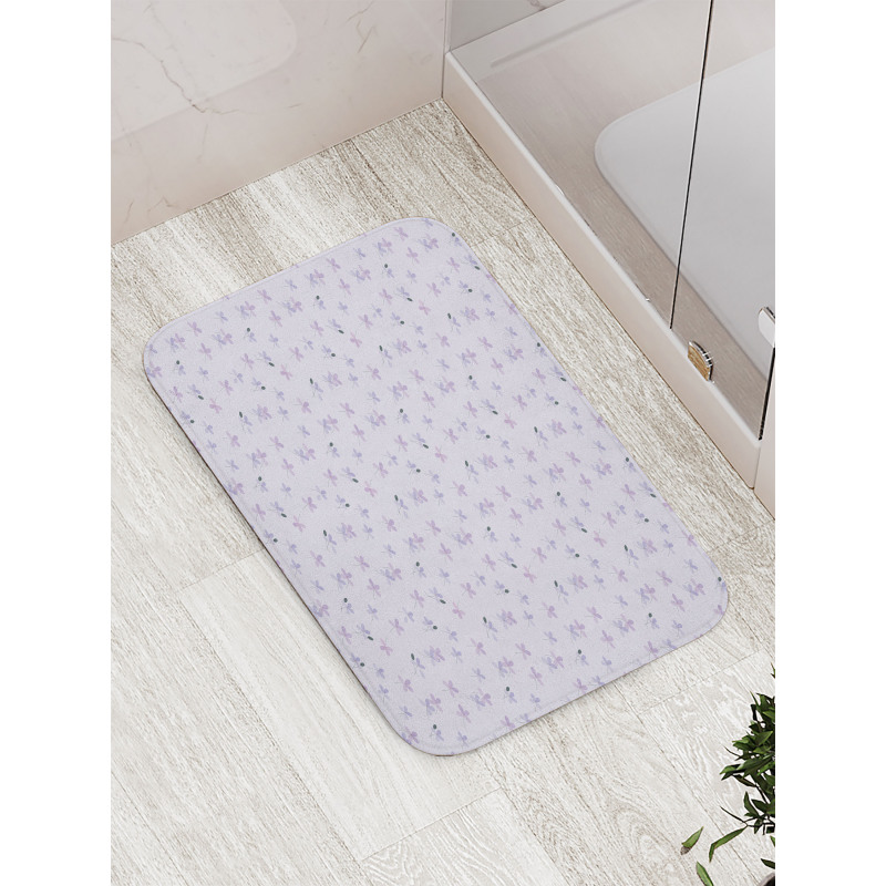 Small Spring Blossoms Bath Mat