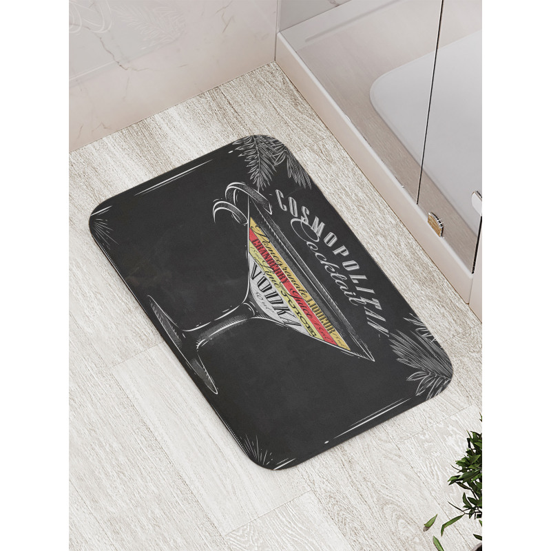 Cosmopolitan Recipe Bath Mat