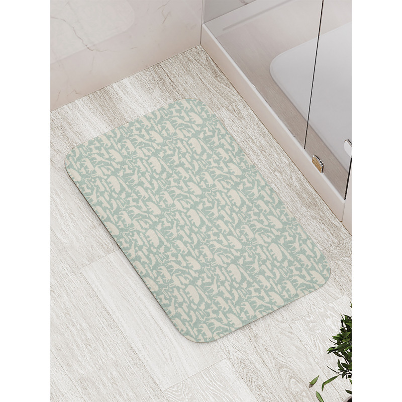 Fauna from the World Bath Mat