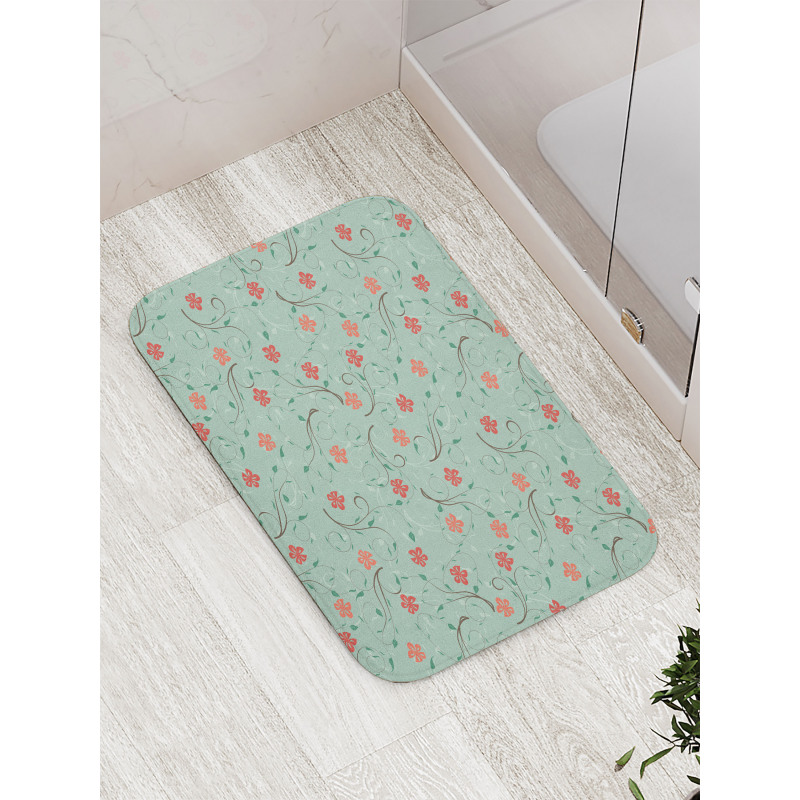 Tender Branches Curly Bath Mat