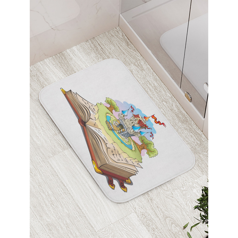 Fantasy Book World Bath Mat