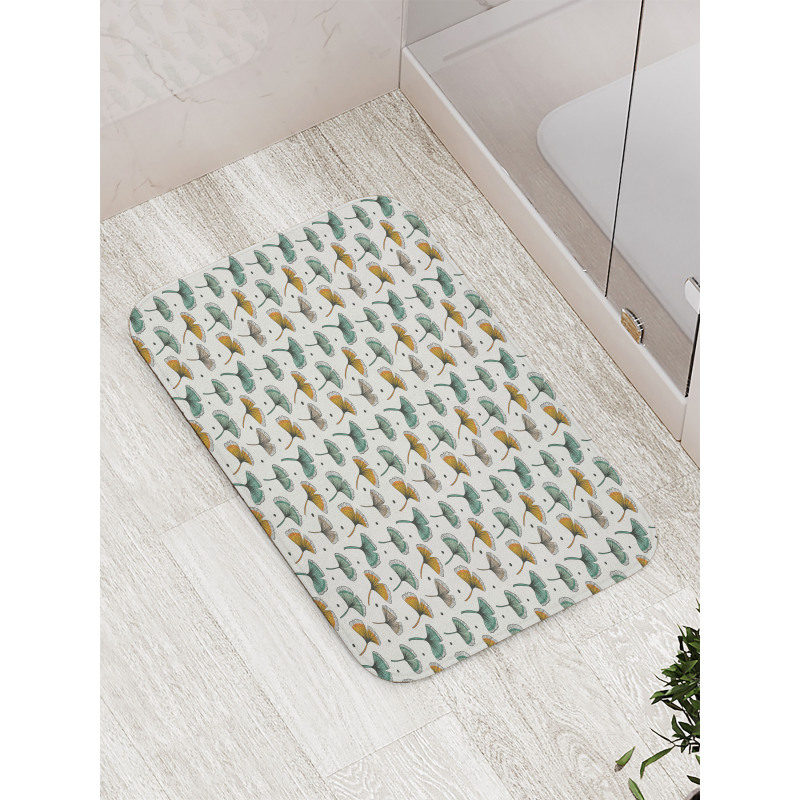 Floral Autumn Design Bath Mat