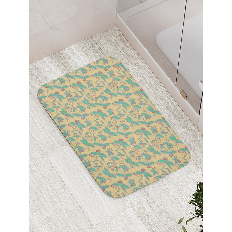 Herbal Leafage Freshness Bath Mat