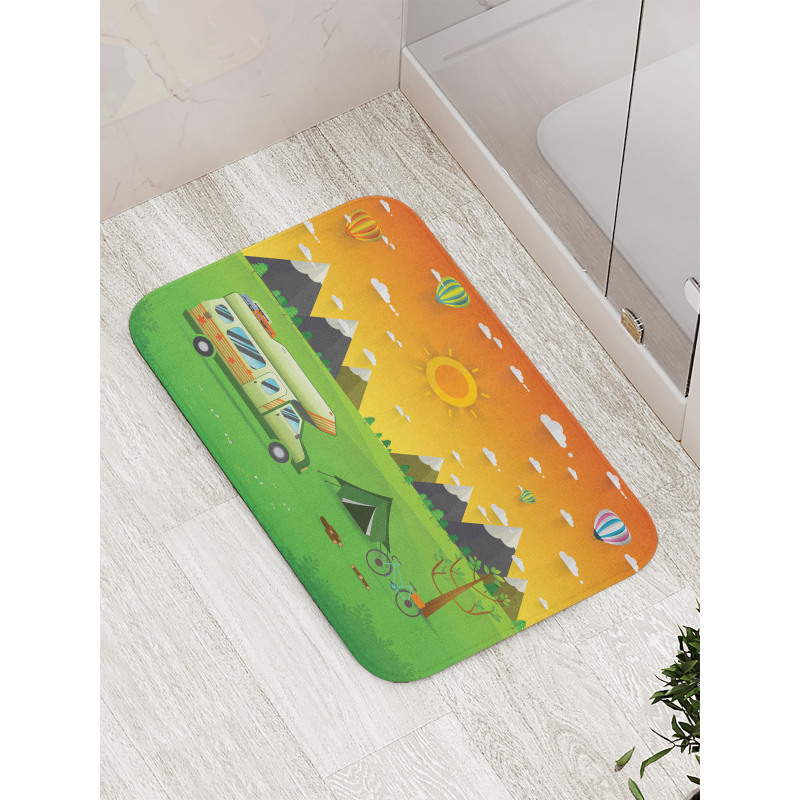 National Park Landscape Bath Mat