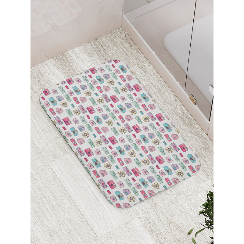 Retro Style Devices Bath Mat