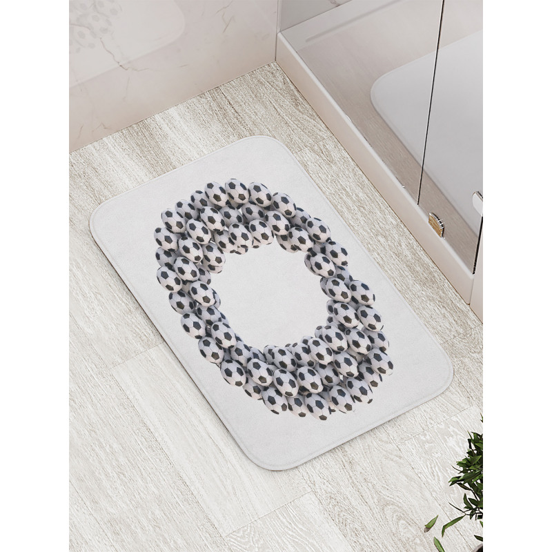 Round Oval Bath Mat