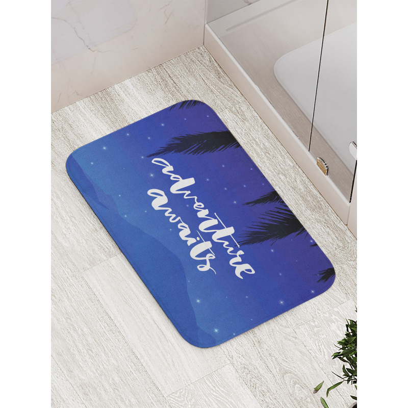 Stars Night Sky Bath Mat