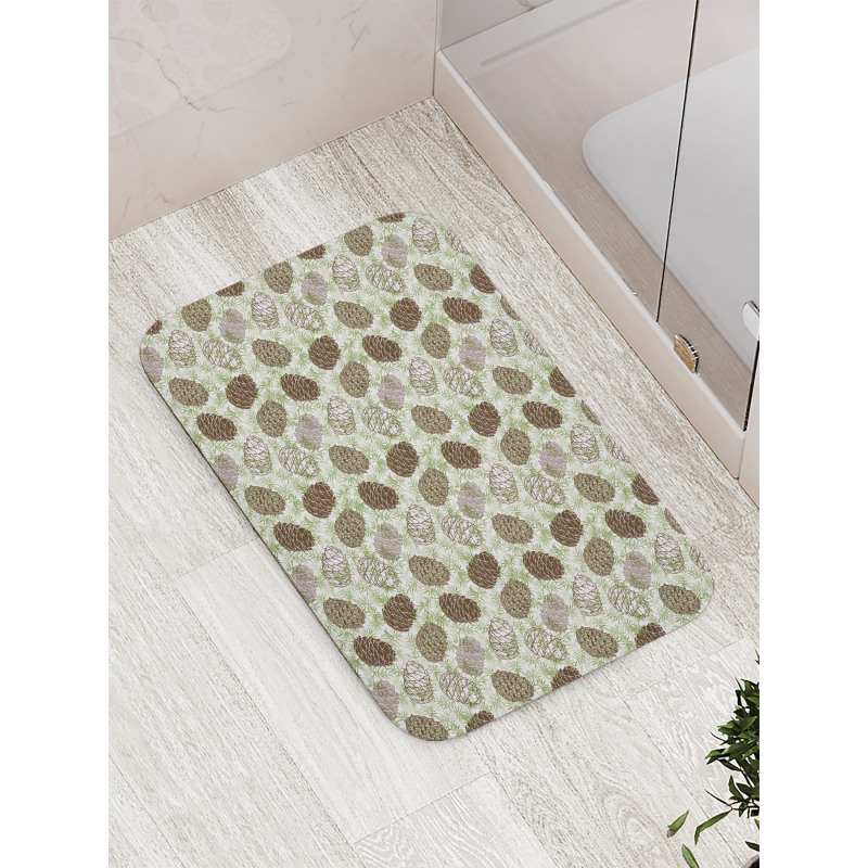 Greenland Foliage Forest Bath Mat