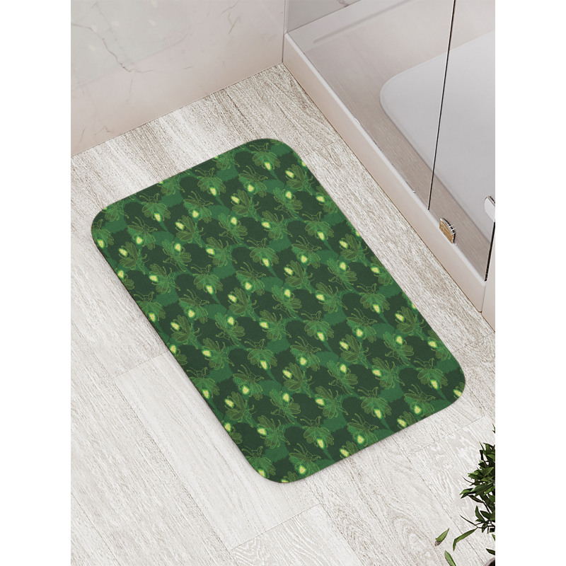 Exotic Creatures Wings Wild Bath Mat