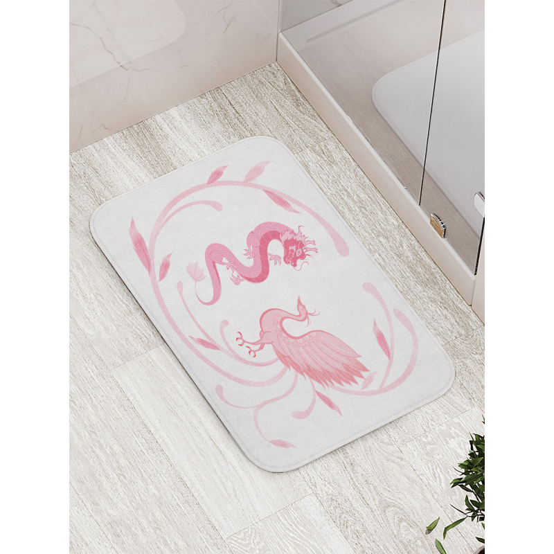 Dragon Mythical Bird Bath Mat