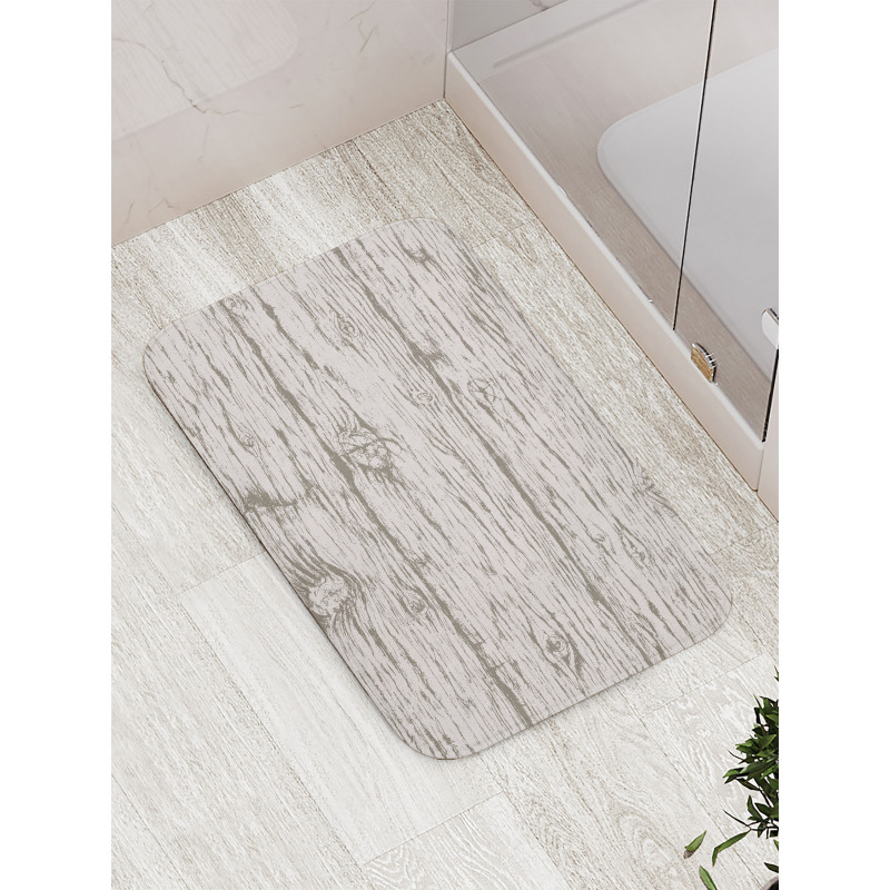 Simple Nature Wooden Design Bath Mat