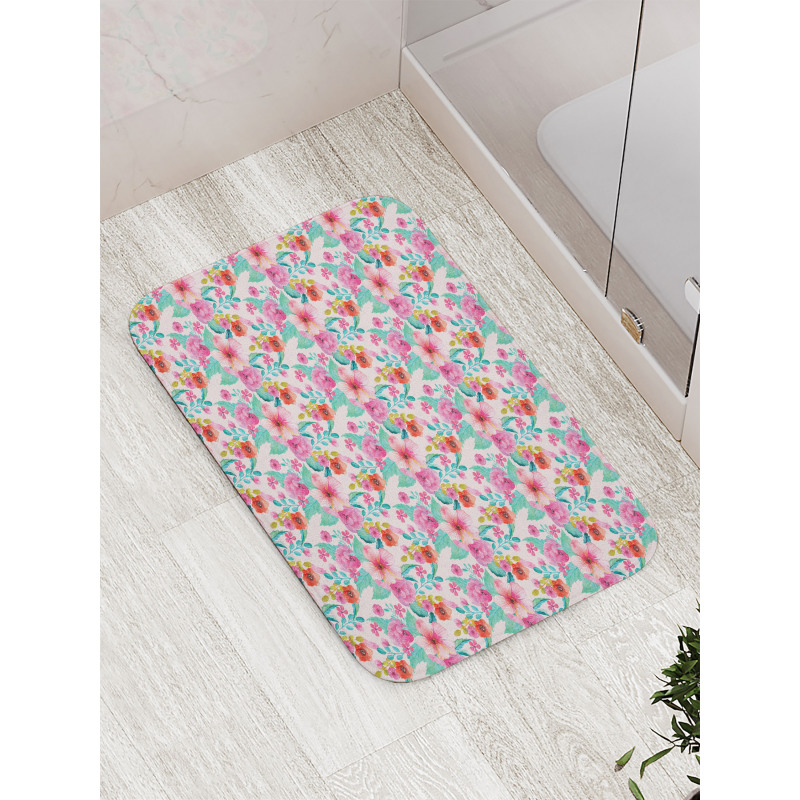 Spring Flora Art Bath Mat