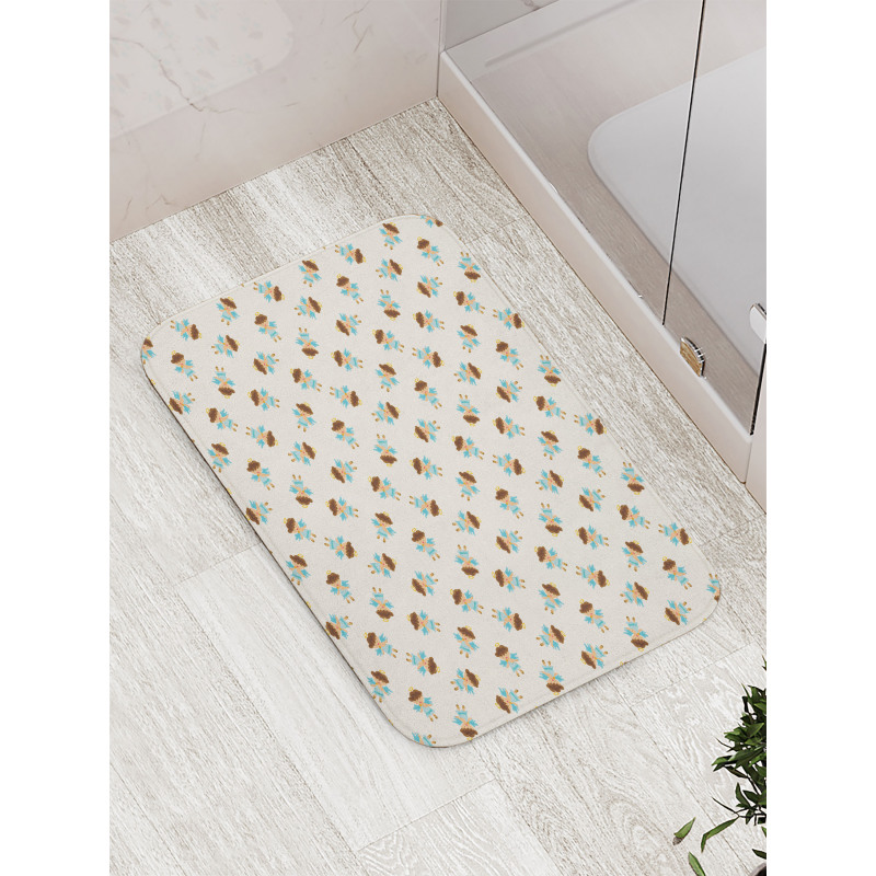 Angels with Wings Christmas Bath Mat