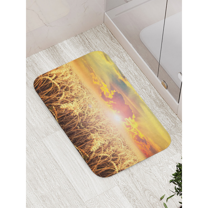 Anther Field Sunset Bath Mat