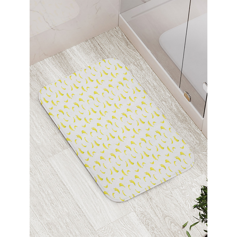 Tropical Fruit Exotic Food Bath Mat