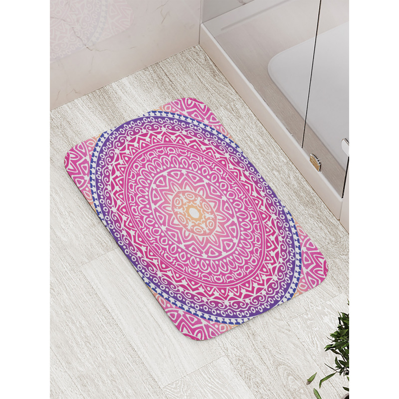 Vibrant Harmony Asian Bath Mat