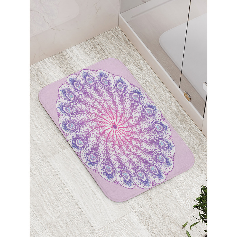 Boho Medallion Art Bath Mat